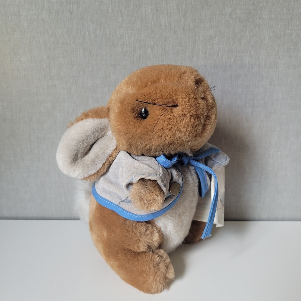 Vintage Eden Toys Peter Rabbit Plush Stuffed Animal Beatrix Potter